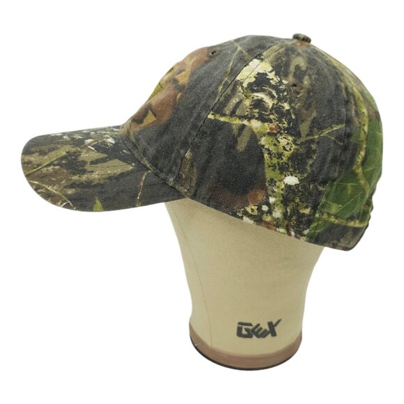 Mossy Oak Break Up Pattern Camo Adjustable Cap Trucker Baseball Hunting Hat - Picture 10 of 13
